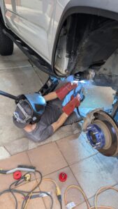 drt cab mount relocation weld