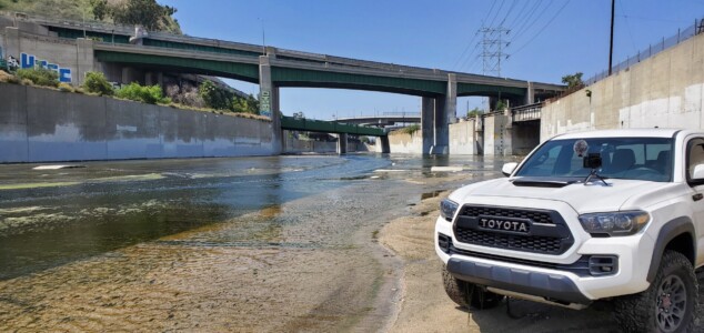 los angeles river toyota tacoma trd pro