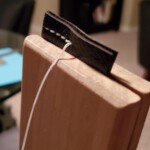 stitching horse leather key holder
