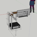 bed desk version 1 back view