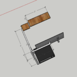 bed desk version 2 top view