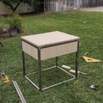 dry fitting nightstand box
